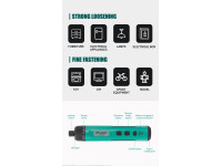PROSKIT Aparafusadora Elétrica S/ Fios 3.6V 320RPM 5.5Nm PROSKIT Aparafusadora Elétrica S/ Fios 3.6V 320RPM 5.5Nm
